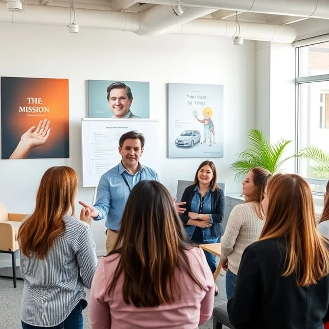 HR-Abteilung im Gespräch