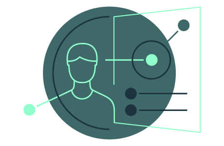 Icon für mehr Bewerber, die über Karriereseiten kommen