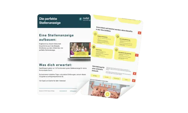 Mockup Download Stellenanzeigenanleitung