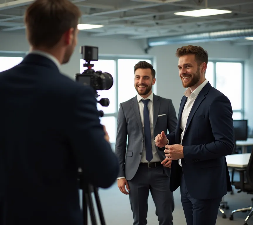 Employer Branding Fotograf im Büro